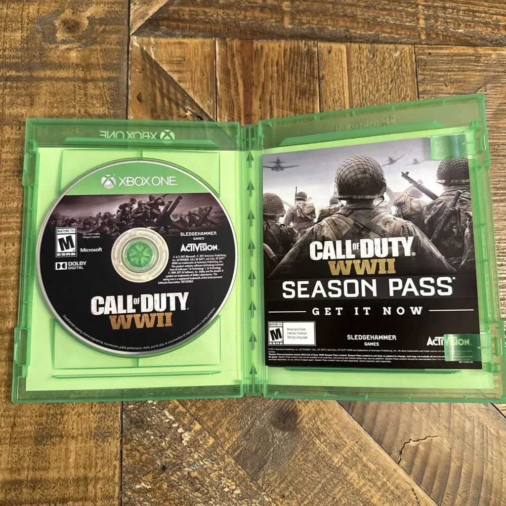 Call of Duty WWII WW2 Xbox One Game Complete Tested